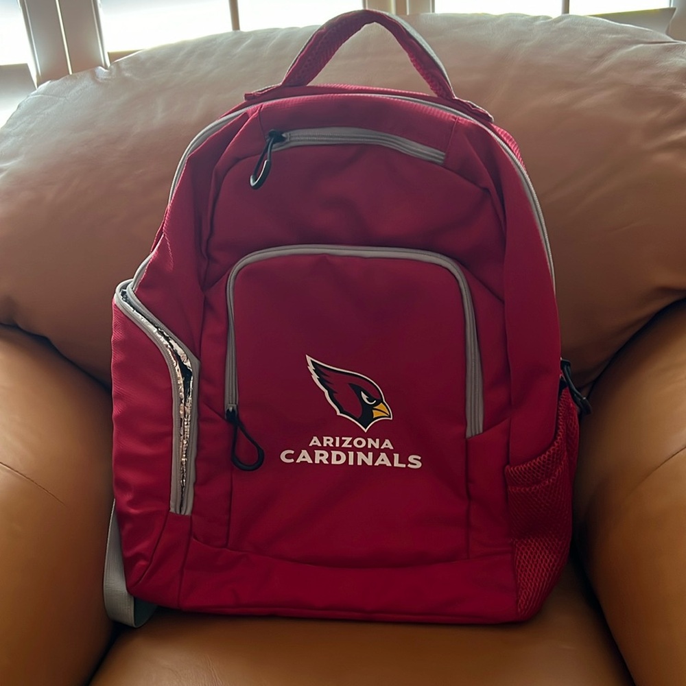AZ Cardinals Diaper Backpack